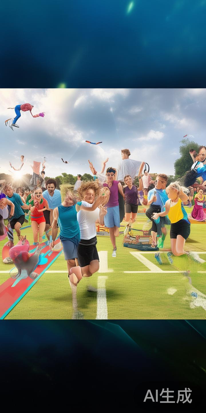 随着科技和文化的发展，体育游戏的形式不断创新。从传